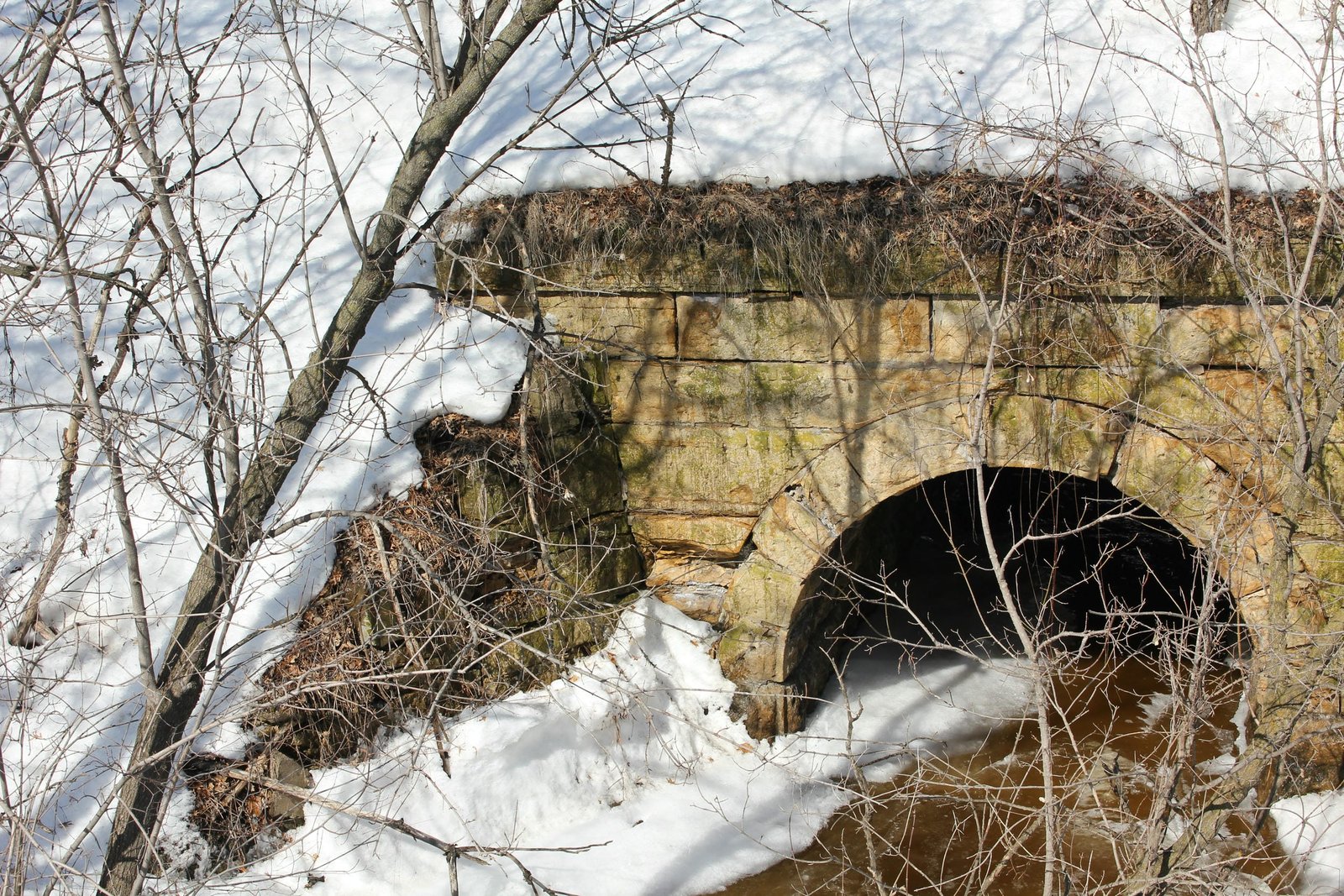 West abutment